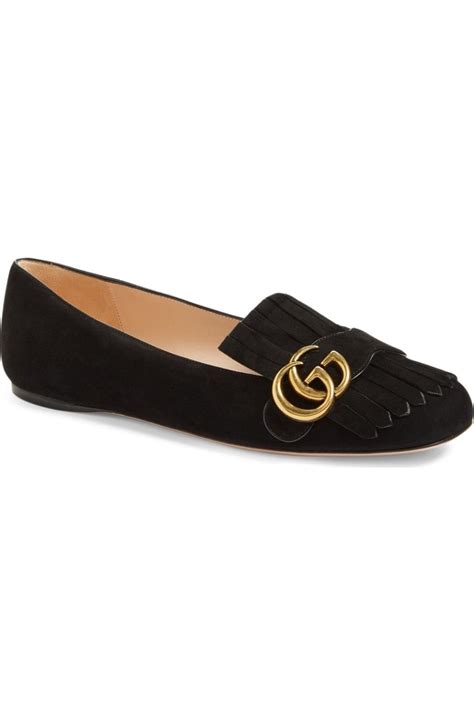 gucci flat shoes women|gucci flats nordstrom.